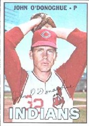 1967 Topps Baseball Cards      127     John O Donoghue